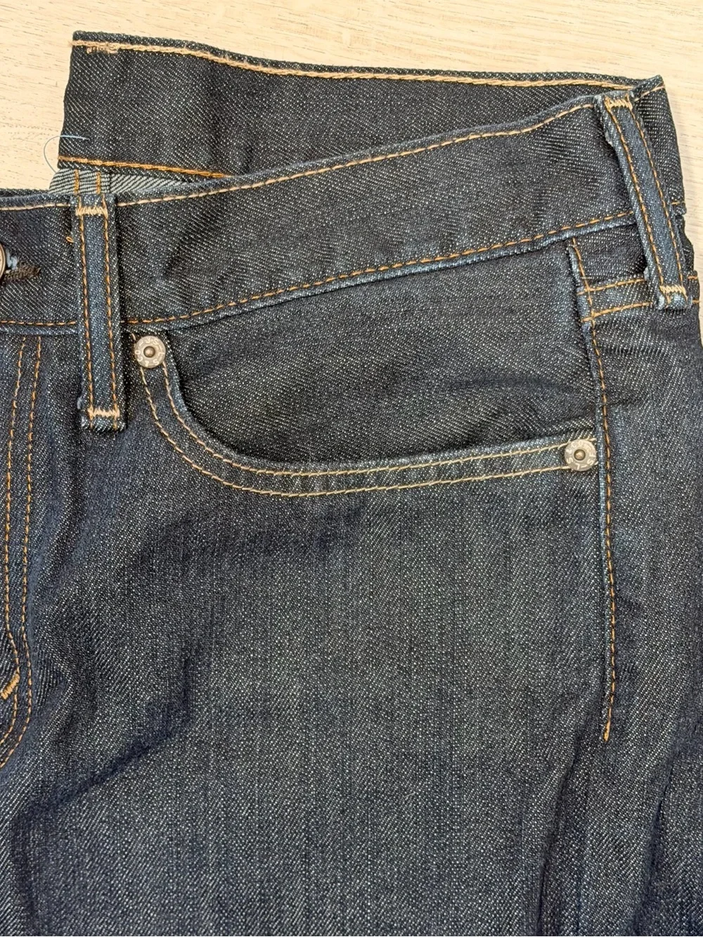 Levi's 514 Dark Wash Straight Jeans 31x30